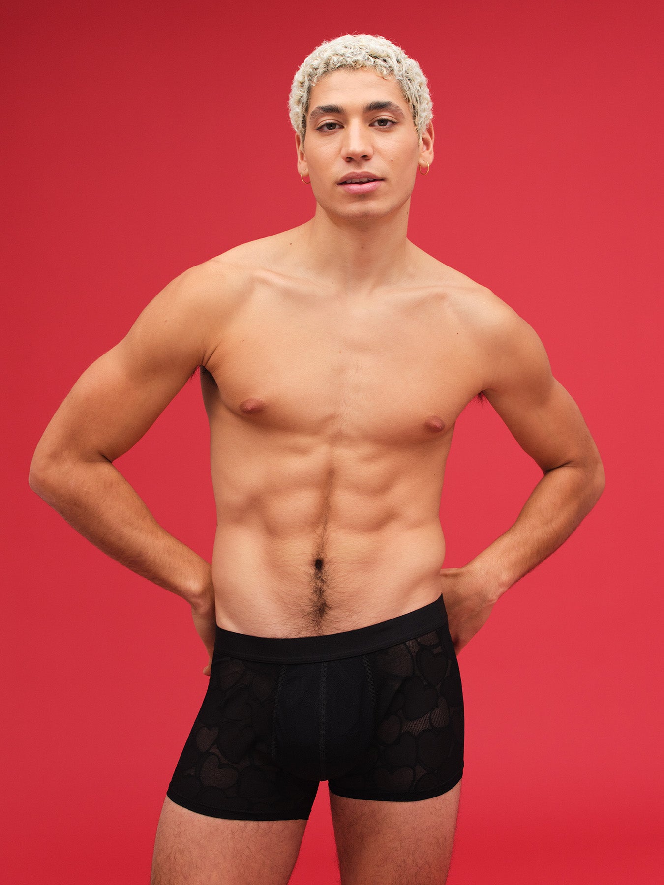 All Over Lace Trunk | Black Hearts