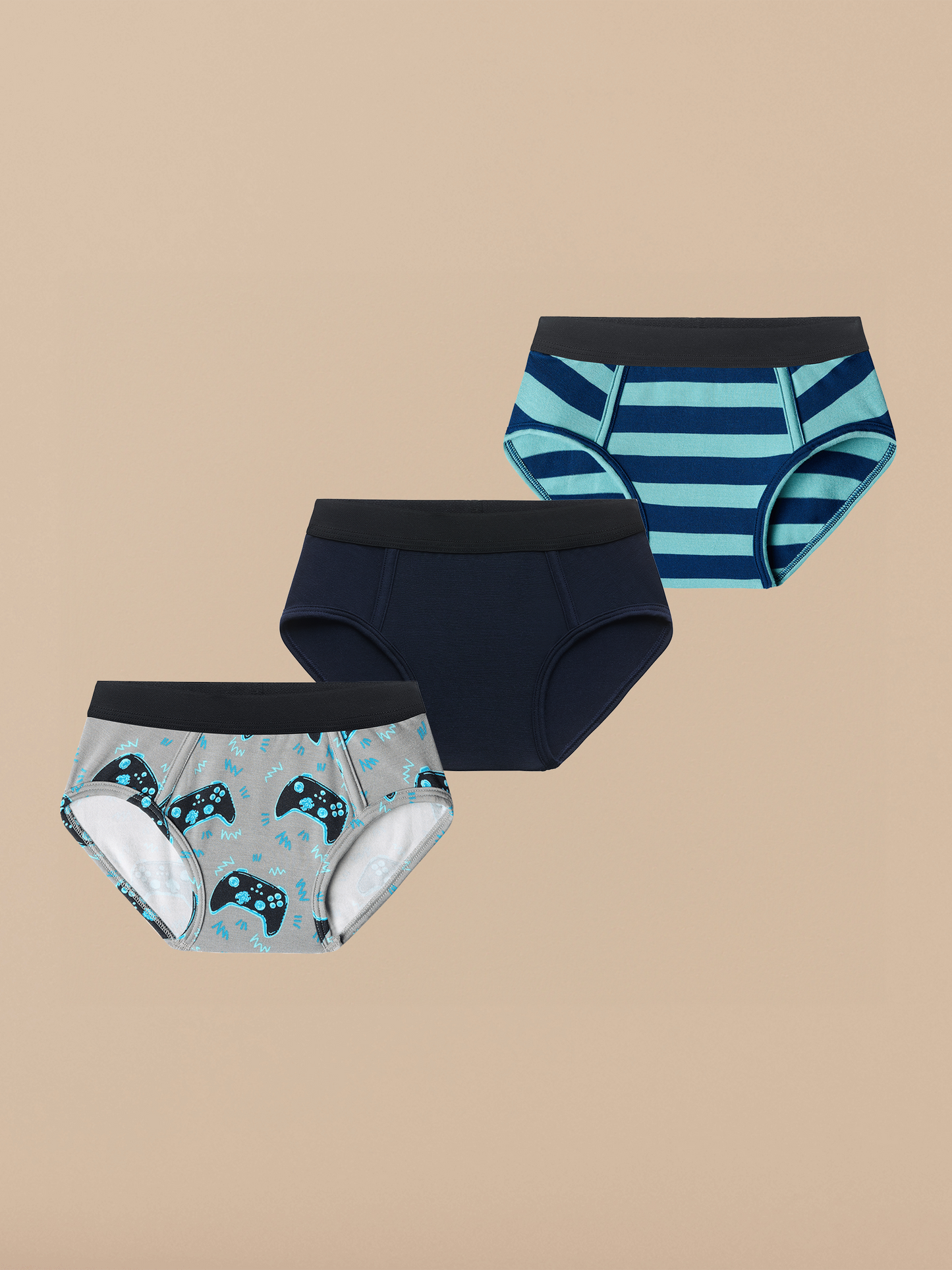 UltraModal™ Core Boys Brief 3-Pack | Gaming Pack