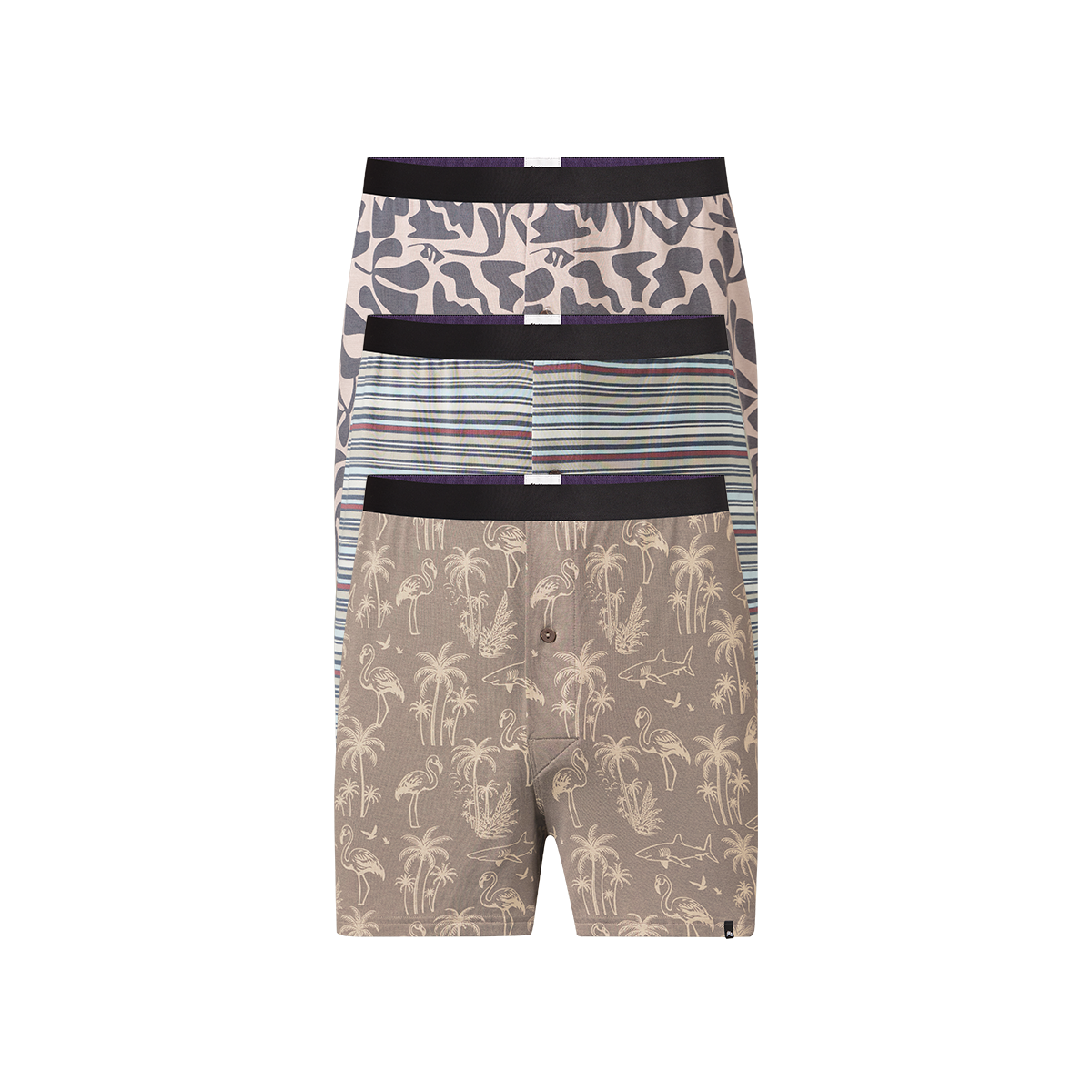 UltraModal™ Core Boxer 3-Pack | Beach Boheme Grey Pack