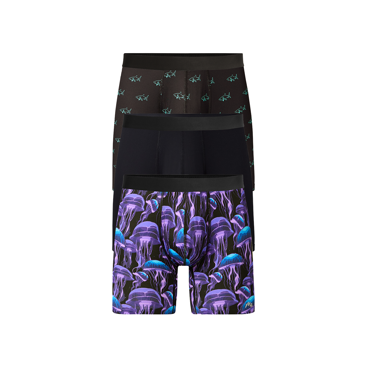 Breathe Boxer Brief w/ Fly 3-Pack | Cosmic Jellies Pack