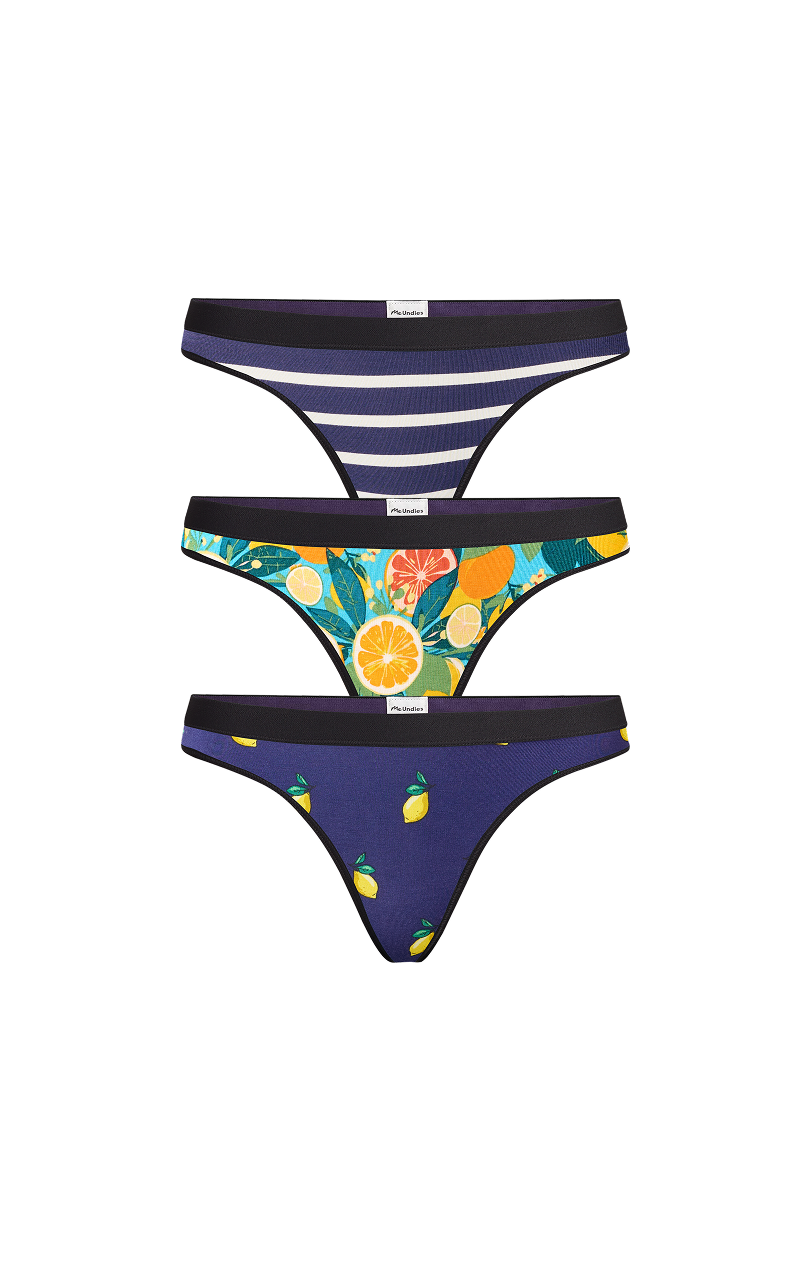 UltraModal™ Core Thong 3-Pack | Amalfi Pack