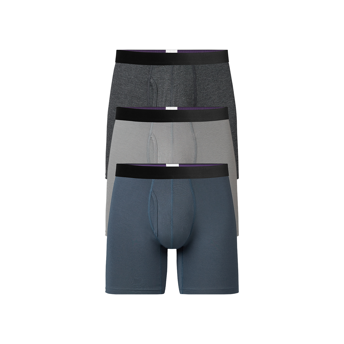 UltraModal™ Core Boxer Brief w/ Fly 3-Pack | Grey Tide Pack