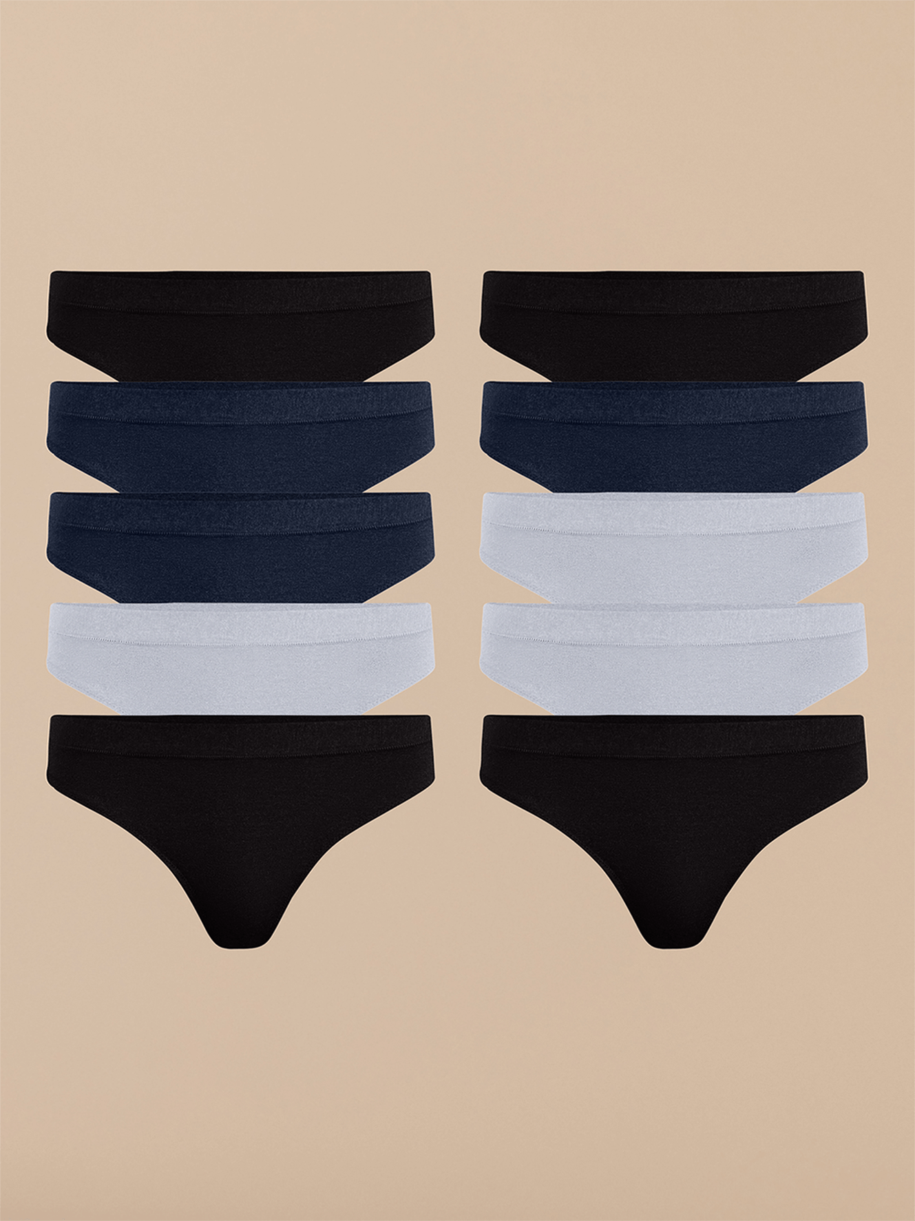 UltraModal™ FeelFree Thong 10-Pack | Classic Pack