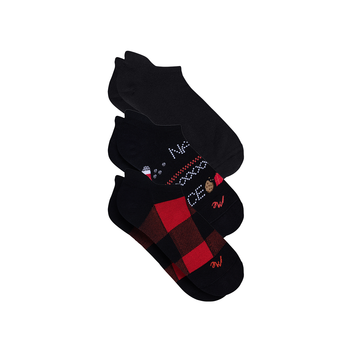 Heritage Ankle Sock 3-Pack | Naughty or Nice Pack