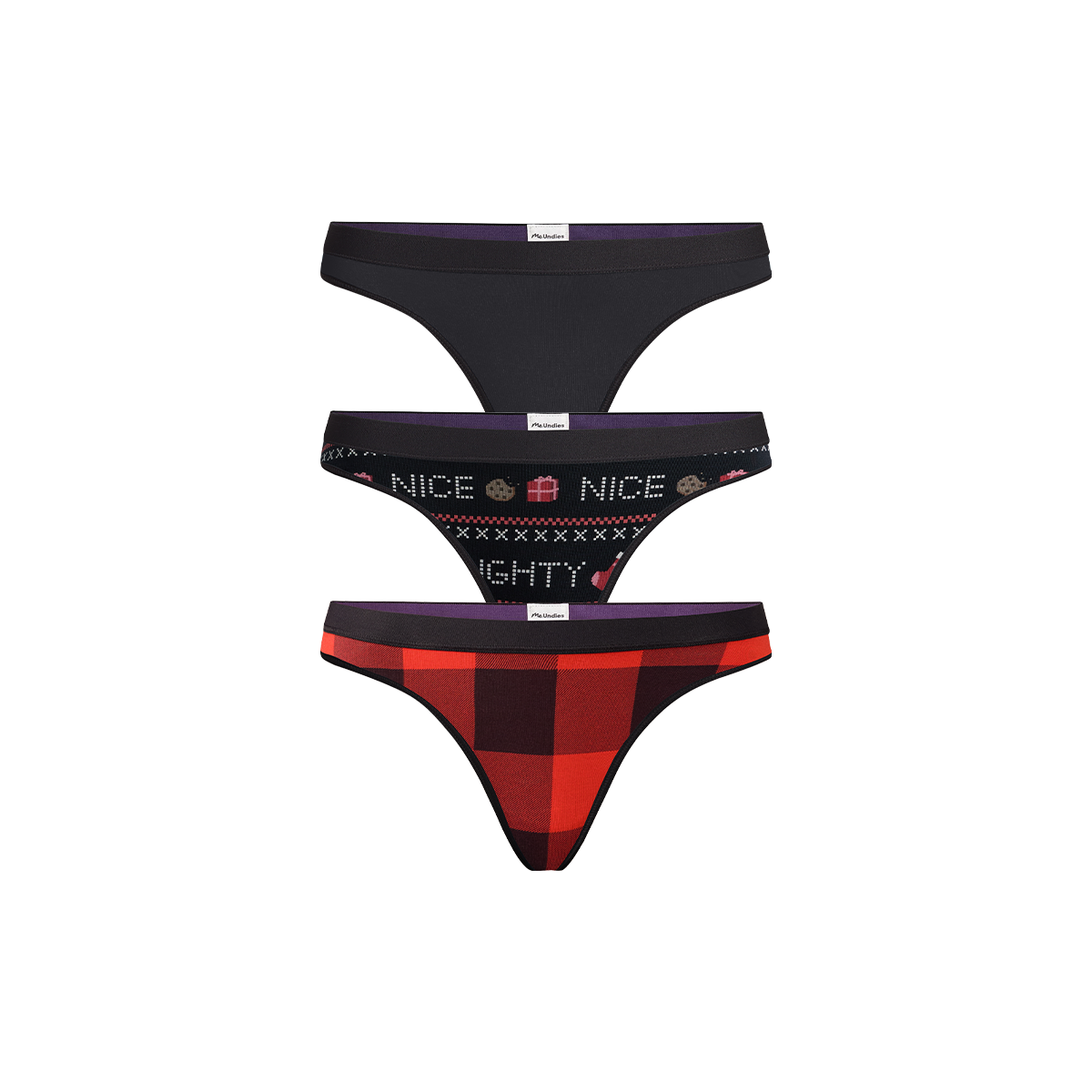 UltraModal™ Core Thong 3-Pack | Naughty or Nice Pack