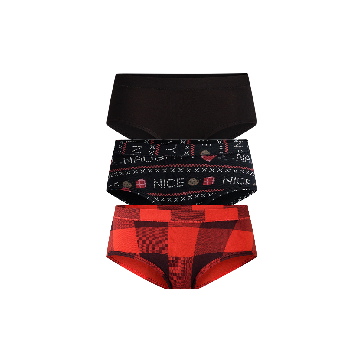 UltraModal™ FeelFree Hipster 3-Pack | Naughty or Nice Pack