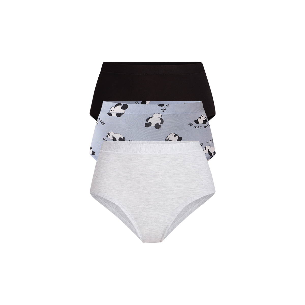 FeelFree High Waist Cheeky 3-Pack | Do Not Disturb Pack
