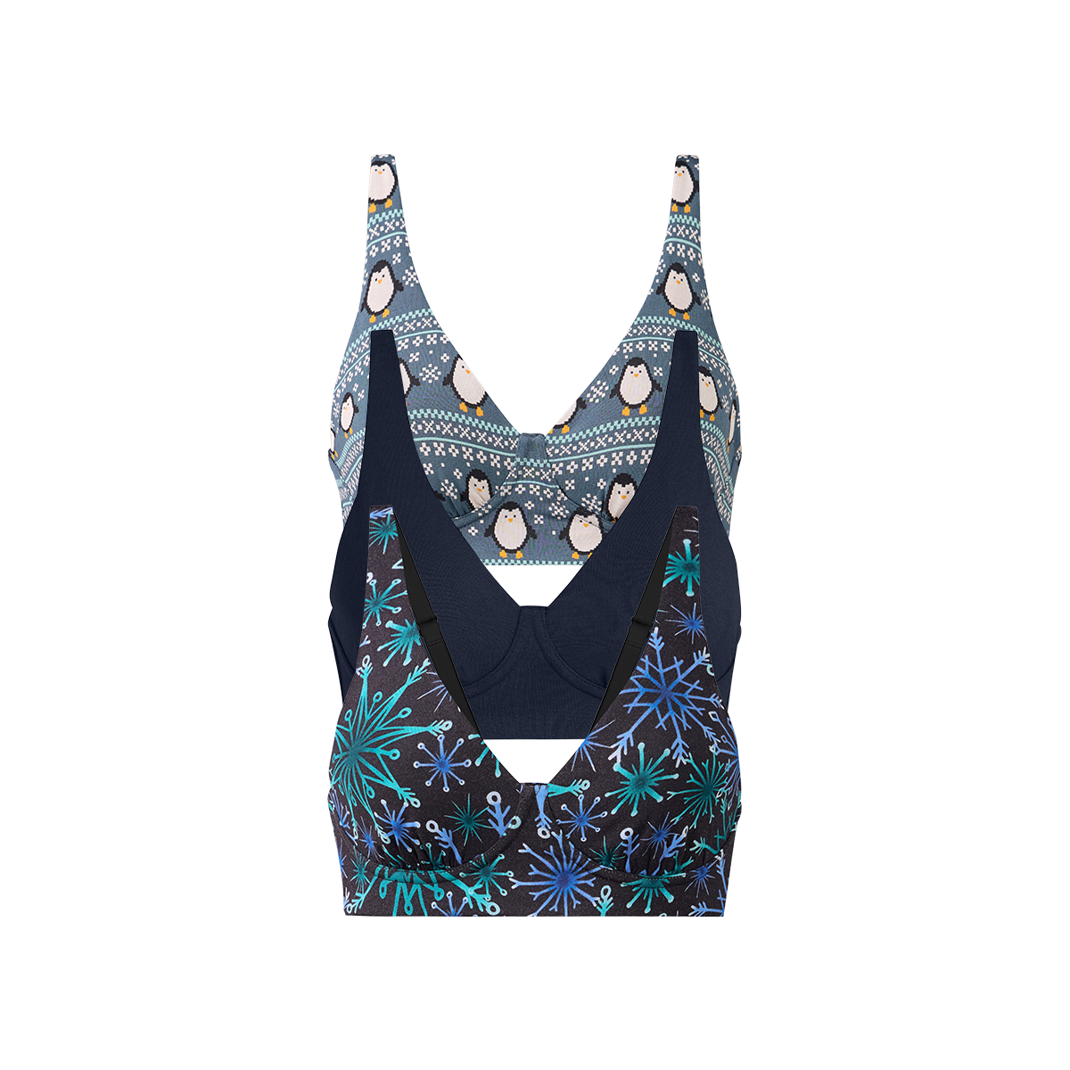 UltraModal™ FeelFree Longline Bralette 3-Pack | Winterful Life Pack