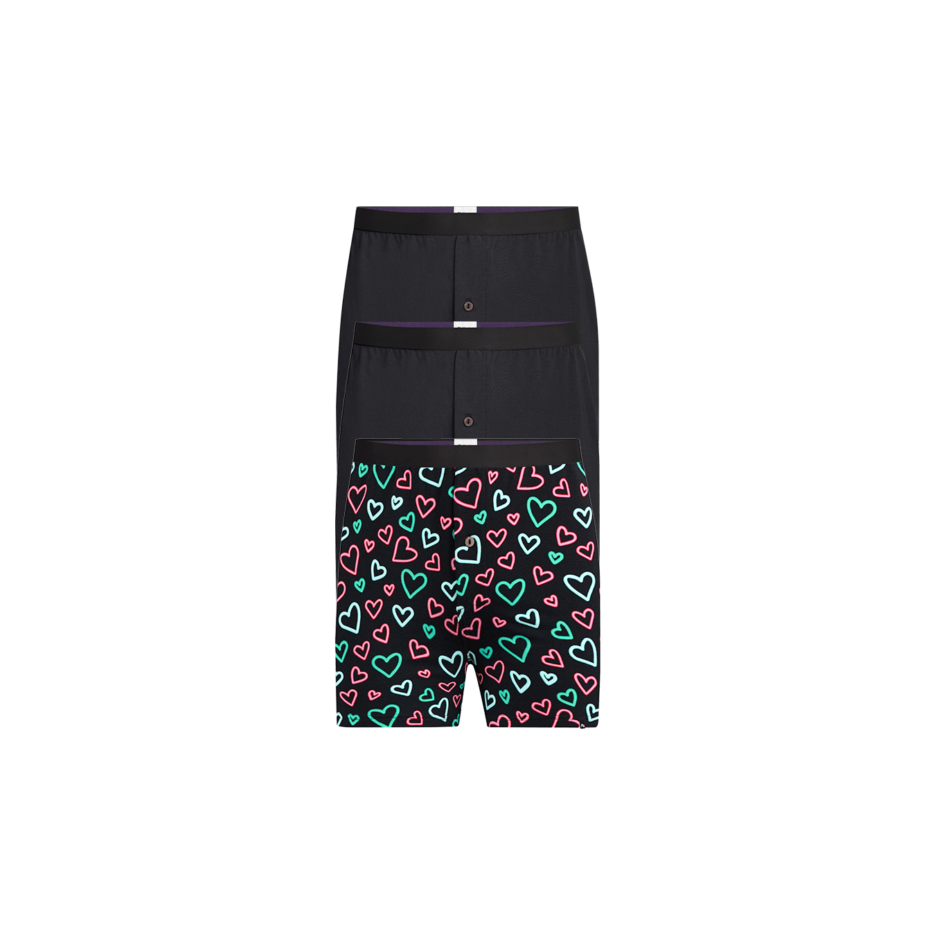 UltraModal™ Core Boxer 3-Pack | Electric Hearts Pack