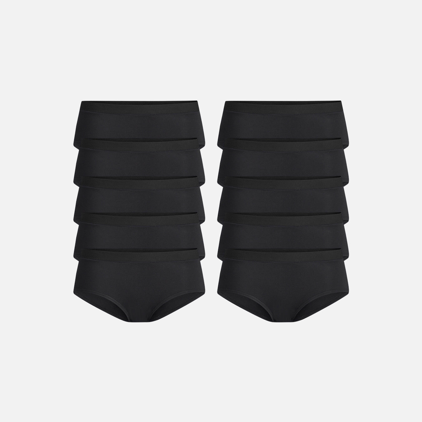 UltraModal™ FeelFree Hipster 10-Pack | Black