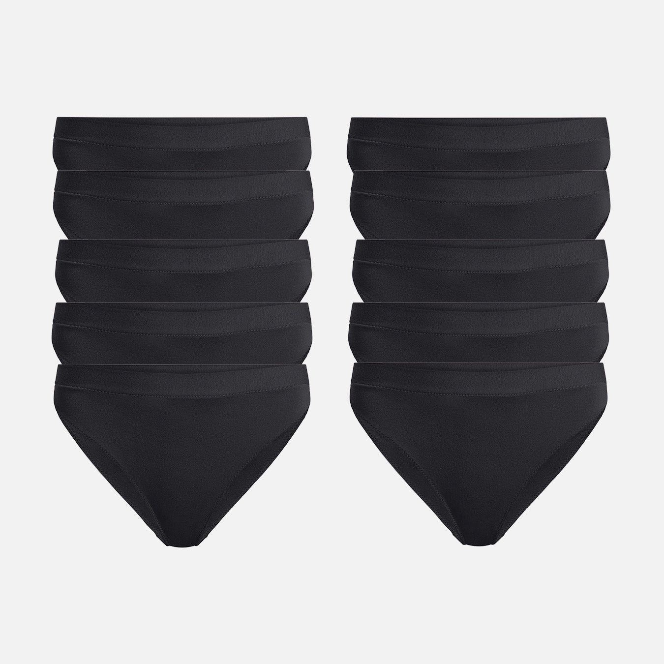 UltraModal™ FeelFree High Leg Bikini 10-Pack | Black