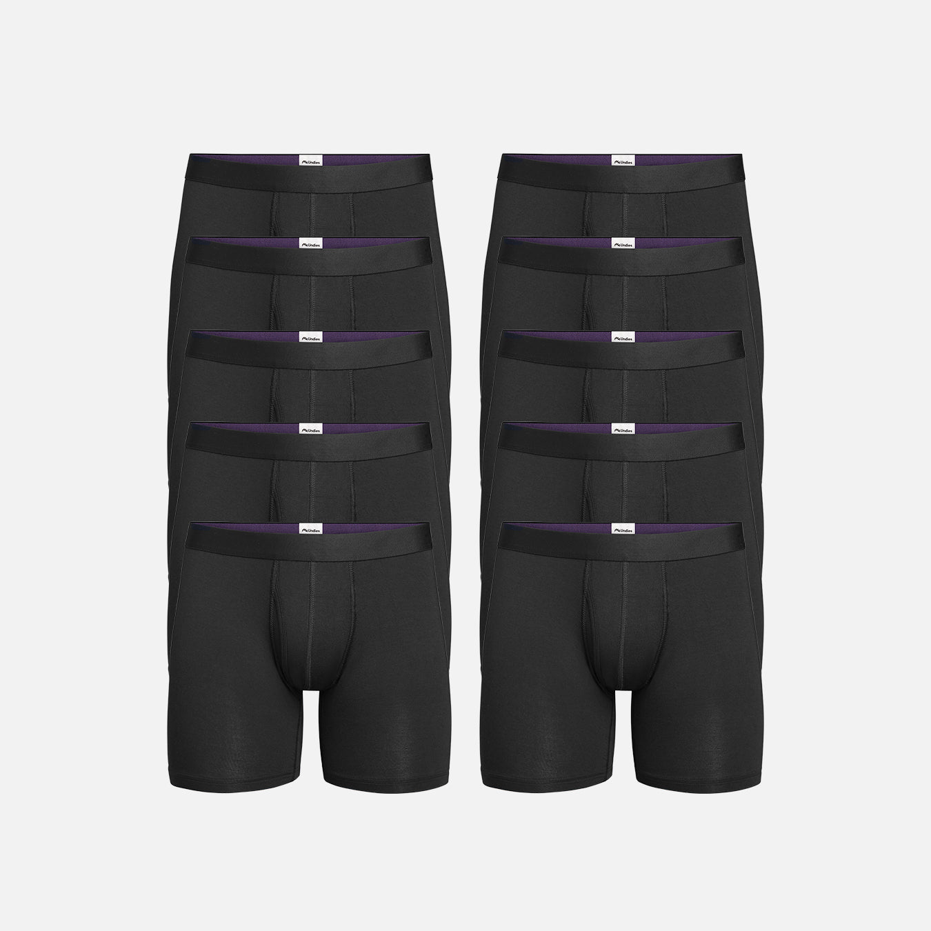 UltraModal™ Core Ball Caddy™ Boxer Brief w/ Fly 10-Pack | Black