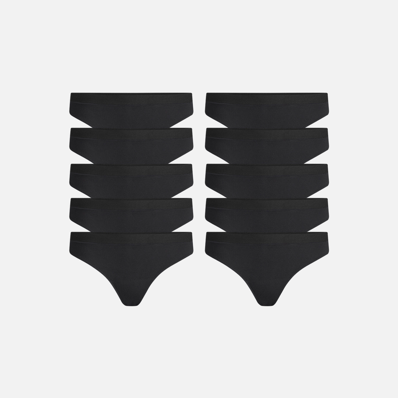 UltraModal™ FeelFree Thong 10-Pack | Black