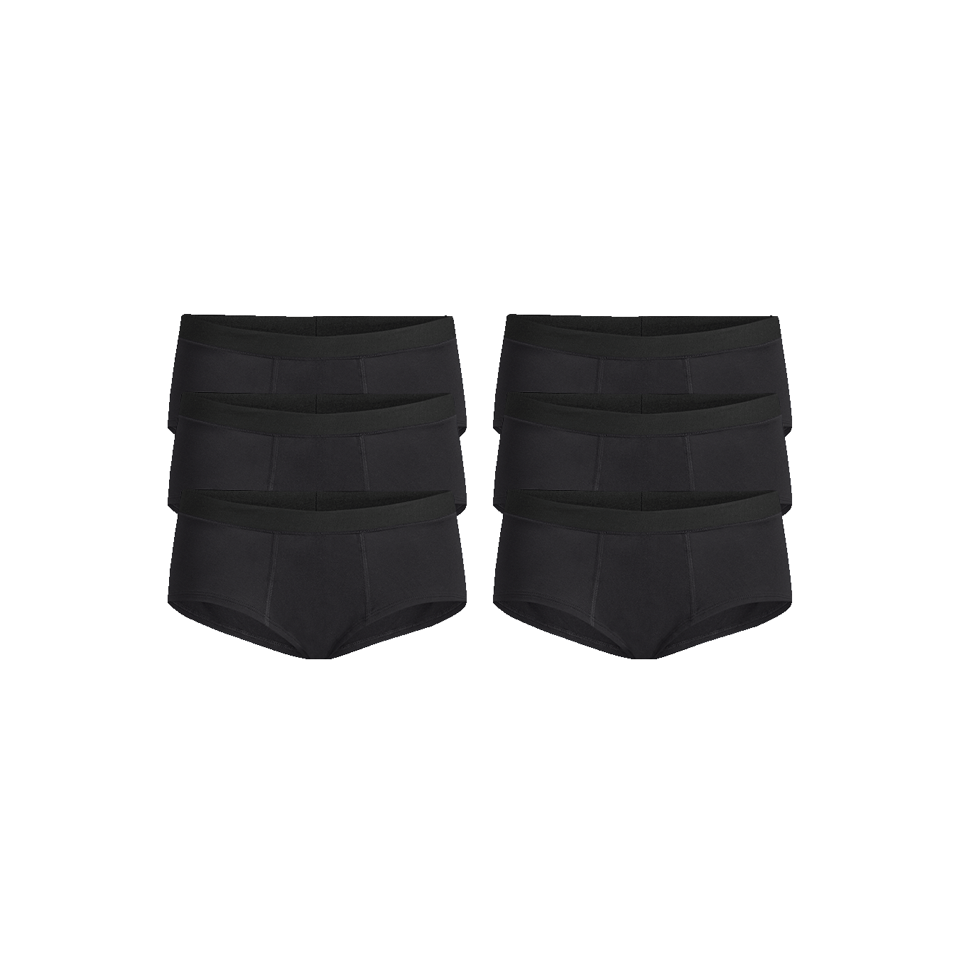 UltraModal™ FeelFree Cheeky Brief 6-Pack | Black