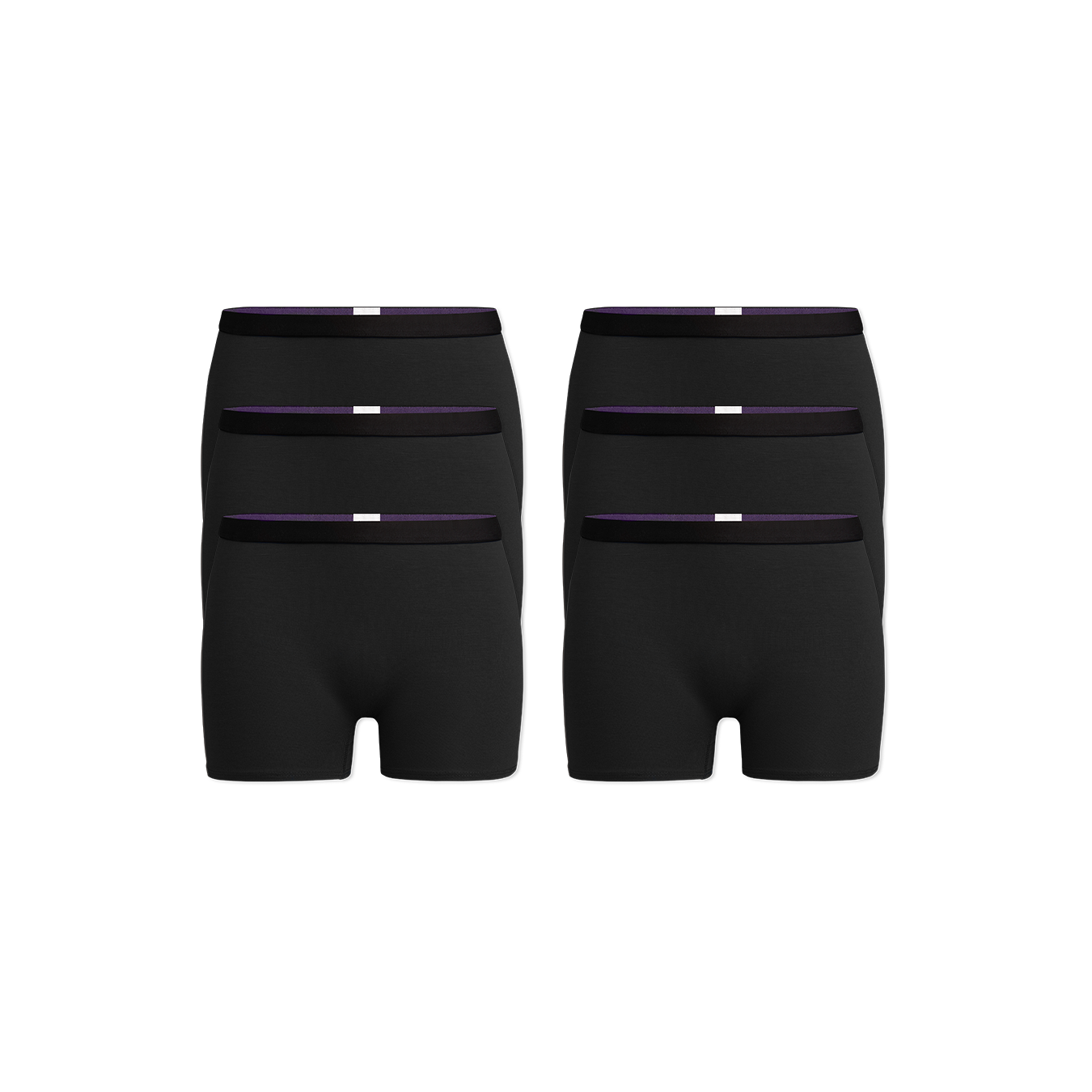 UltraModal™ Core Boyshort 6-Pack | Black