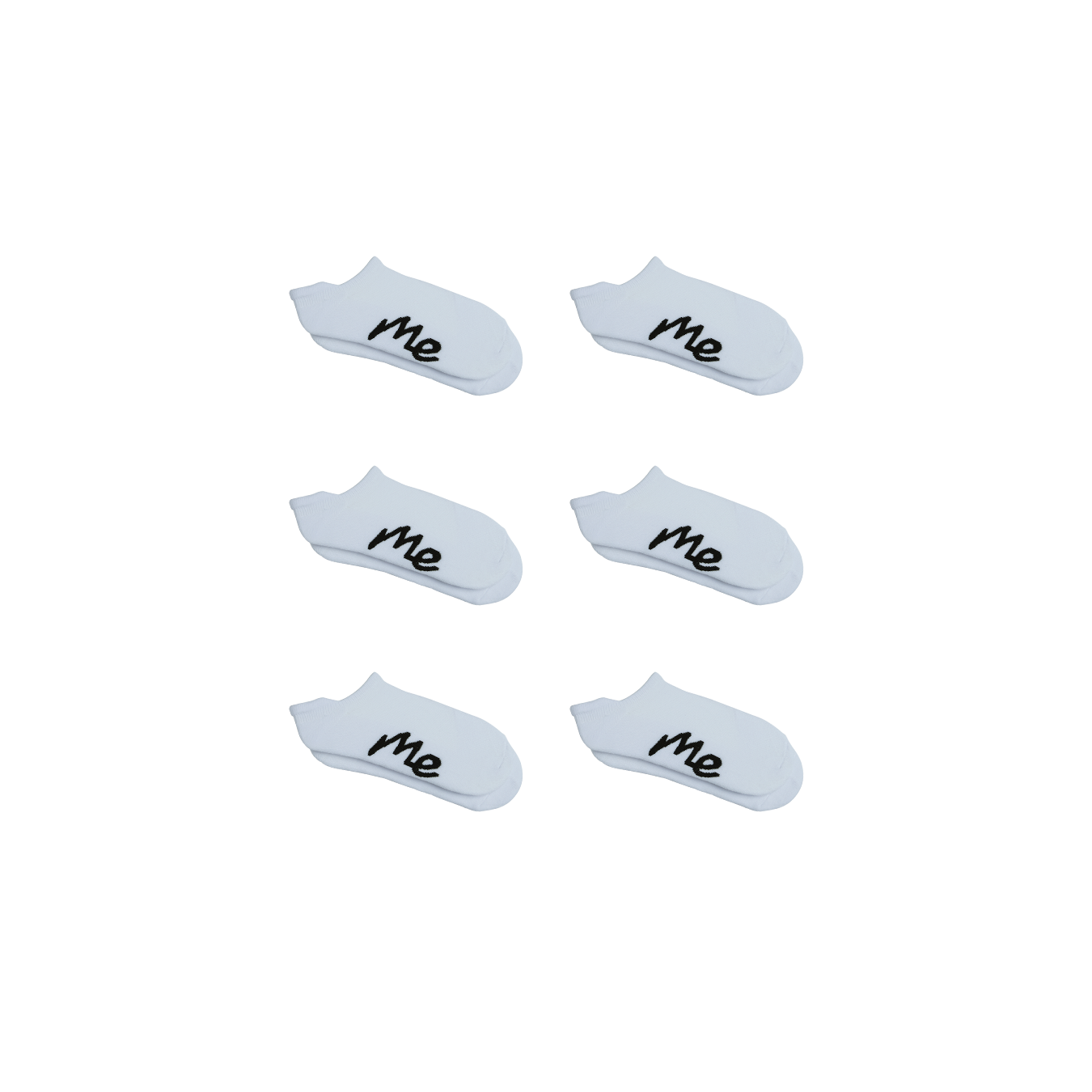 Heritage Ankle Sock 6-Pack | White