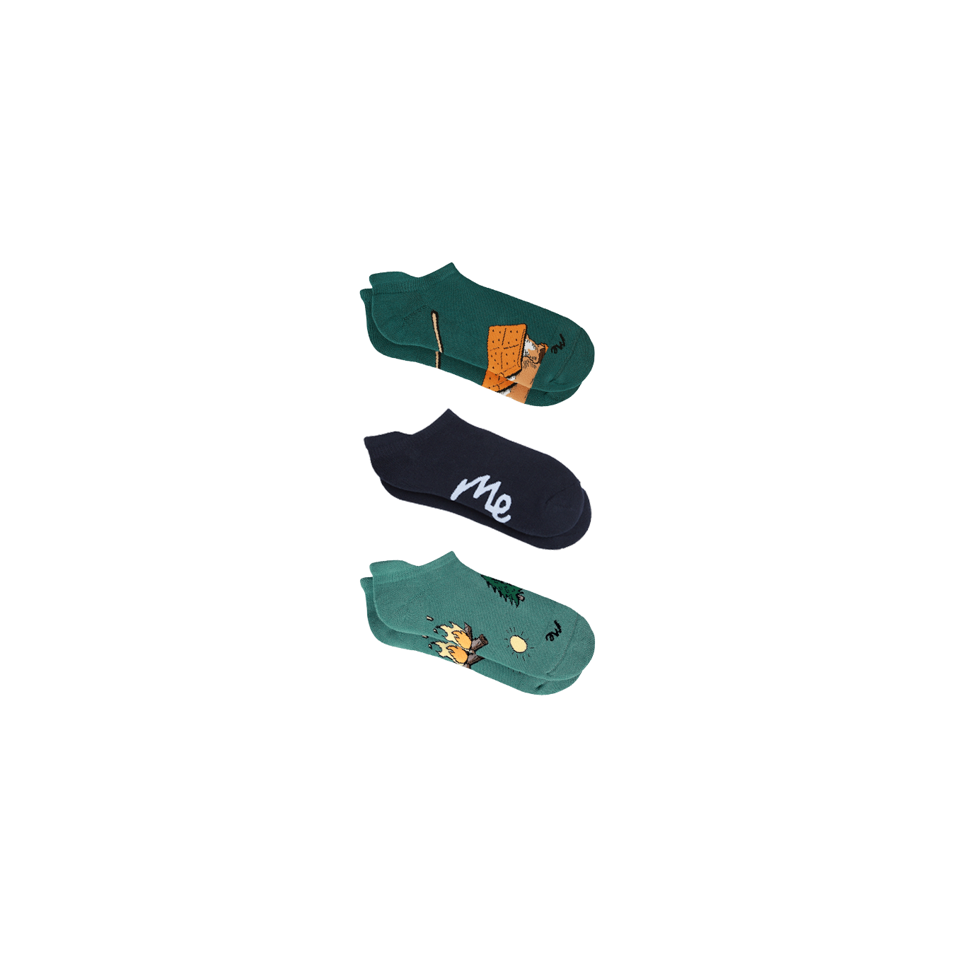 Heritage Ankle Sock 3-Pack | Campin' Out Pack