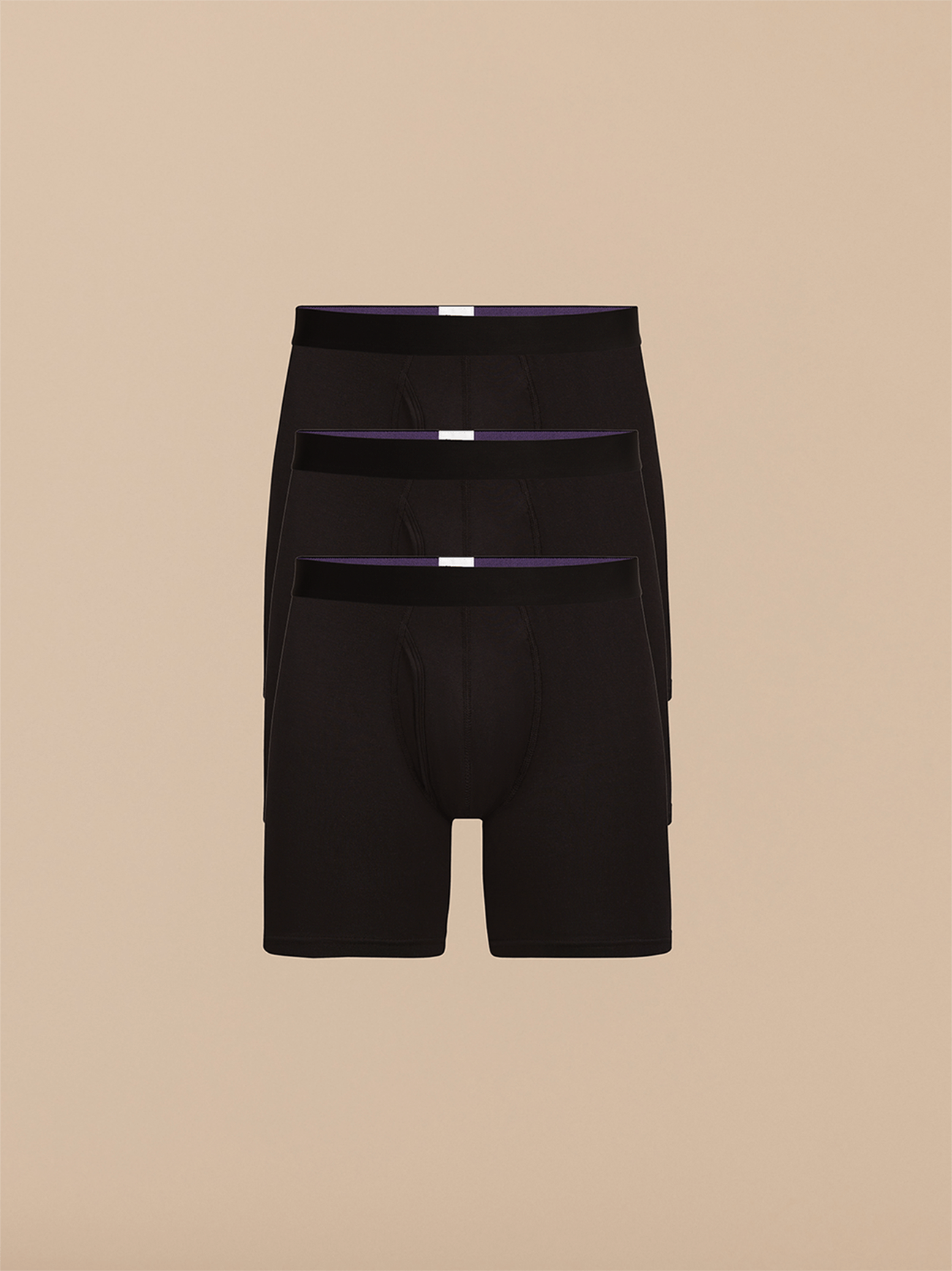UltraModal™ Core Ball Caddy™ Boxer Brief w/ Fly 3-Pack | Black