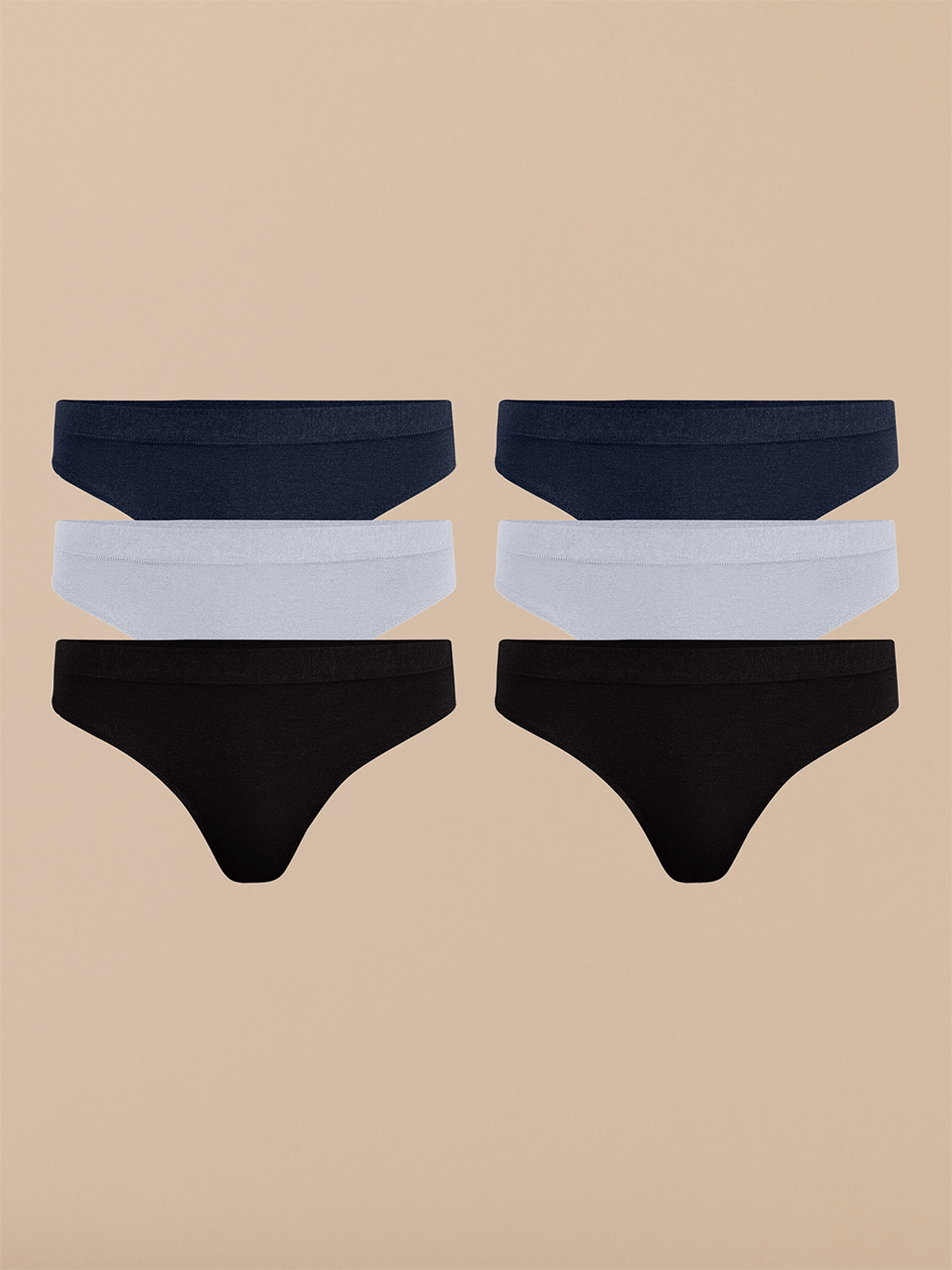 UltraModal™ FeelFree Thong 6-Pack | Classic Pack