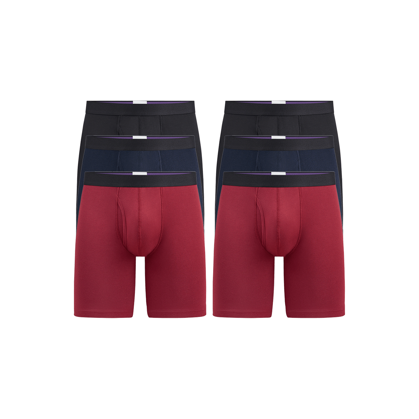 UltraModal™ Core Ball Caddy™ Long Boxer Brief w/ Fly 6-Pack | Classic Pack
