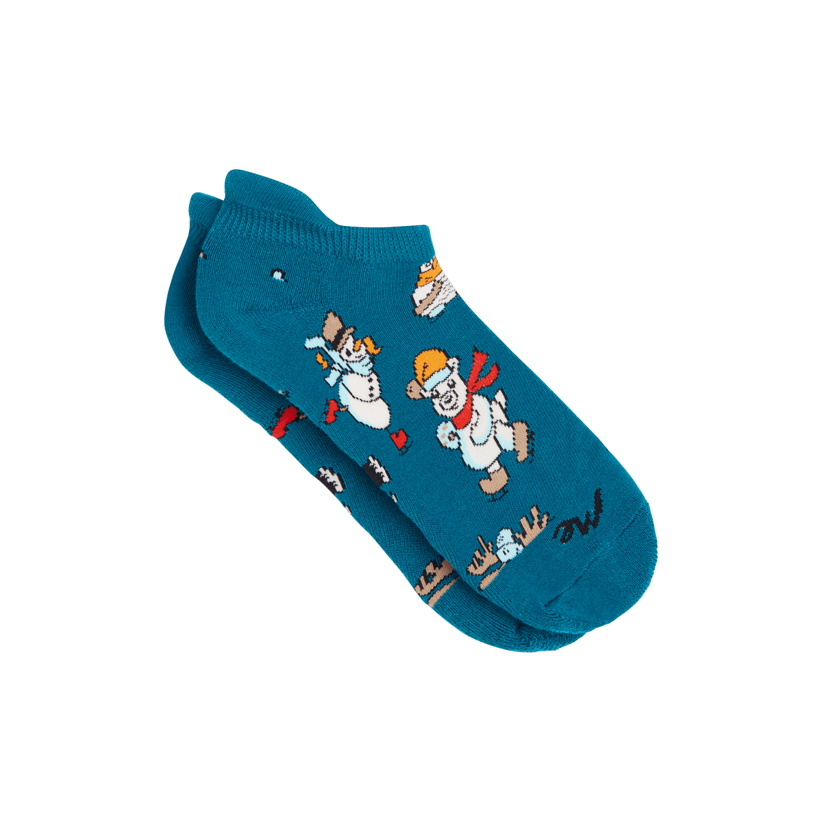 Heritage Ankle Sock | Animals on Ice