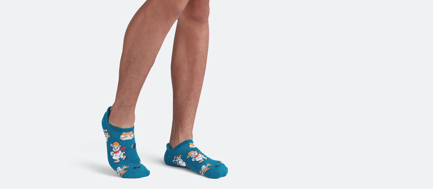 Heritage Ankle Sock | Animals on Ice
