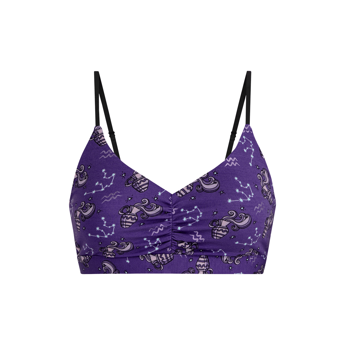 UltraModal™ FeelFree Ruched Bralette | Aquarius