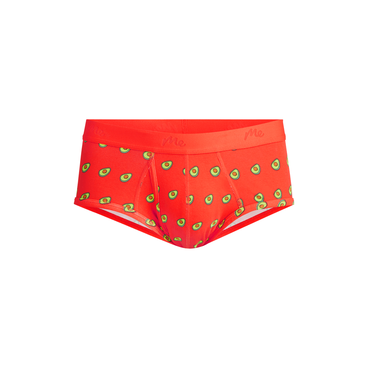 Stretch Cotton Brief w/ Fly | Avocados