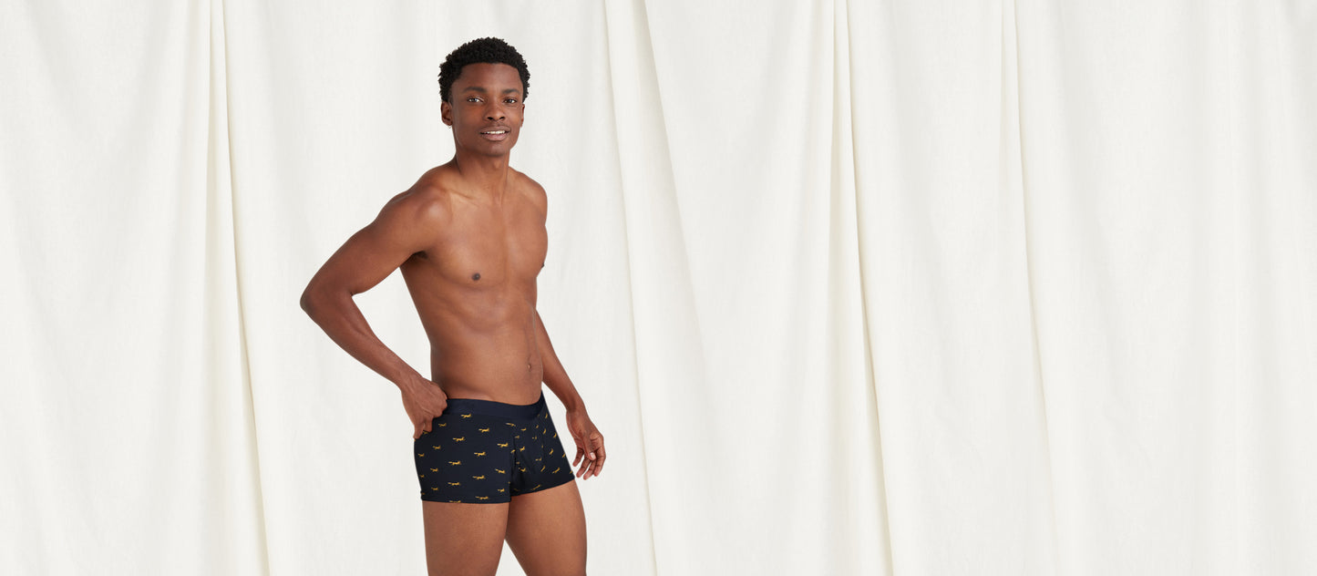 Stretch Cotton Trunk w/ Fly | Foxes