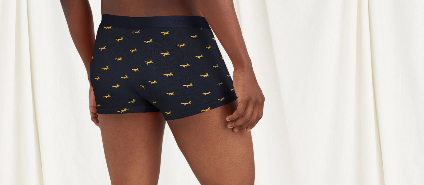 Stretch Cotton Trunk w/ Fly | Foxes