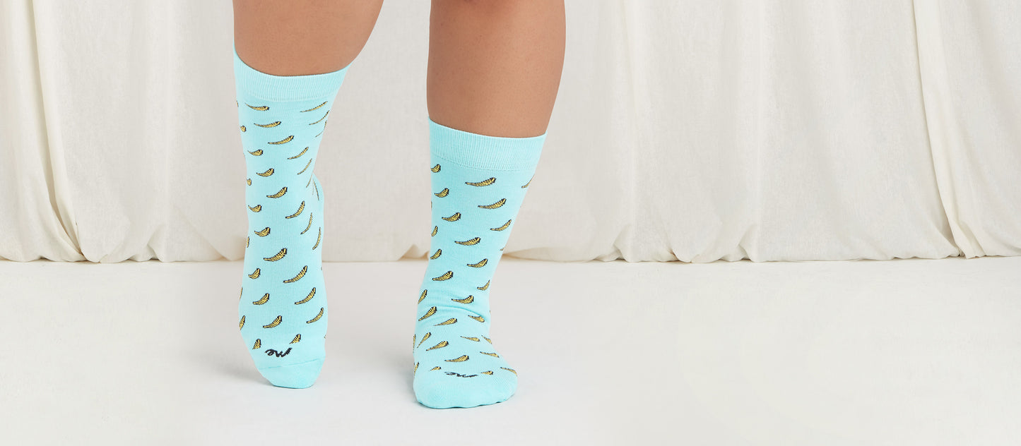 Heritage Crew Sock | Go Bananas
