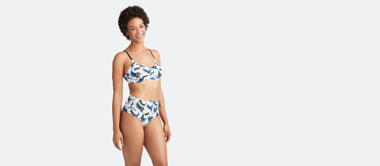 UltraModal™ FeelFree Ruched Bralette | Batman