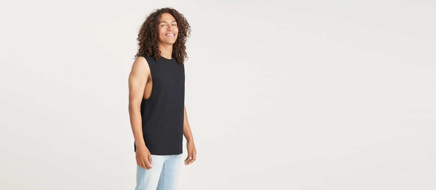 Daily Sleeveless Tee 3-Pack - Men's | Black