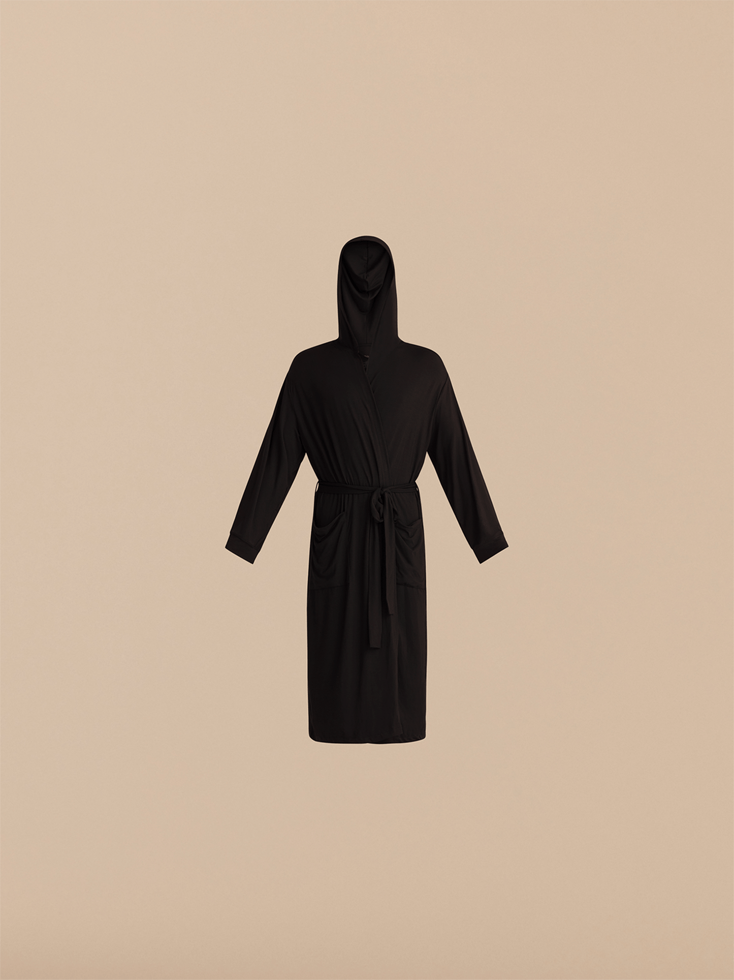 UltraModal™ Hooded Robe - Unisex | Black