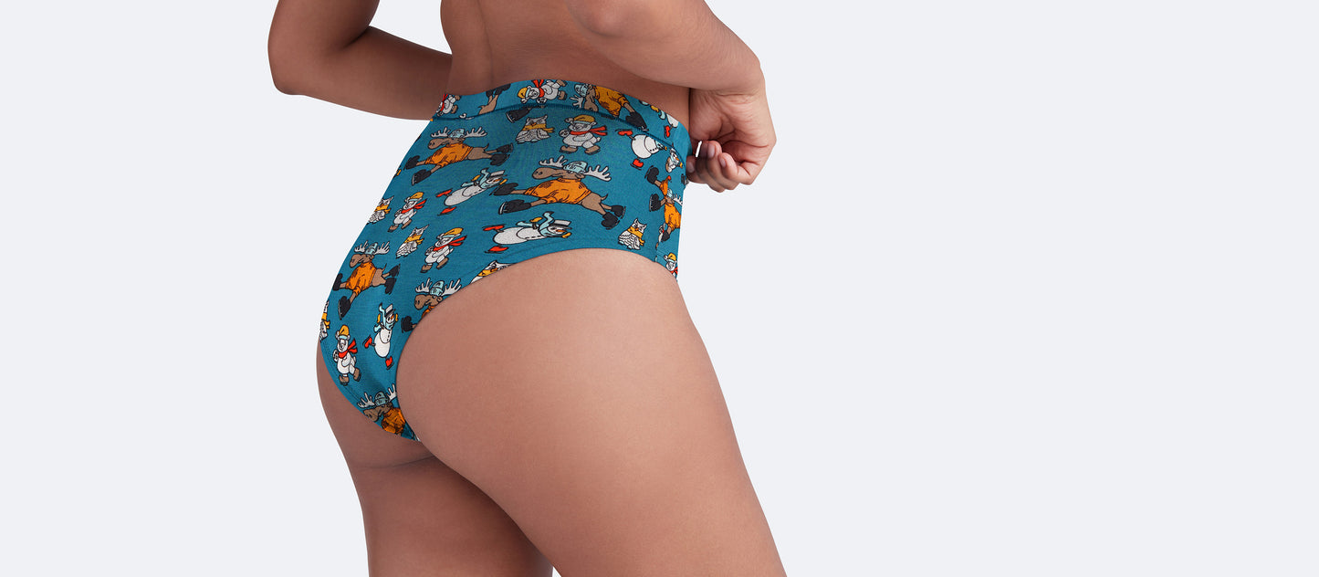 UltraModal™ FeelFree High-Waisted Cheeky | Animals on Ice
