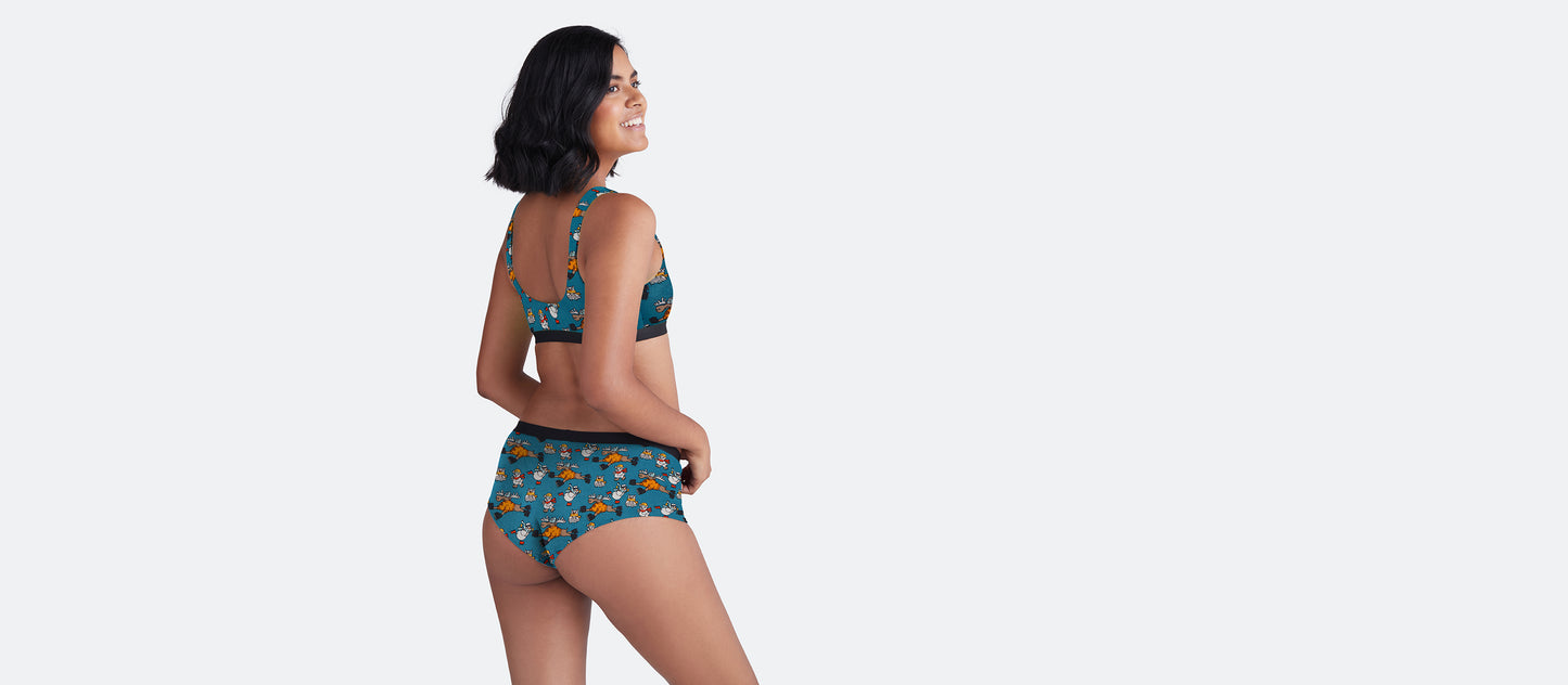 UltraModal™ Core Scoop Bralette | Animals on Ice