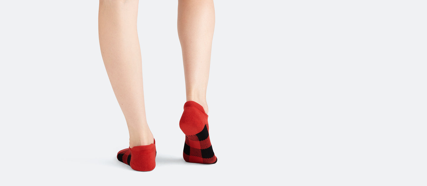 Heritage Ankle Sock | Buffalo Check