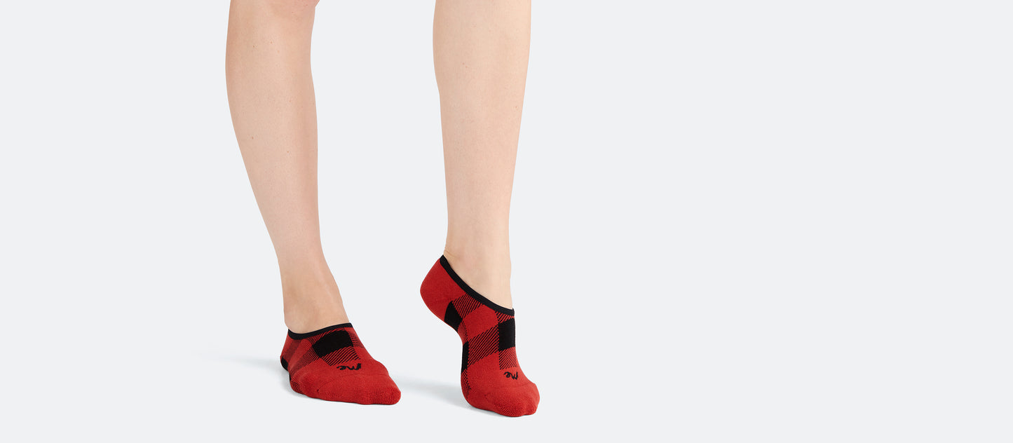 Heritage No Show Sock | Buffalo Check