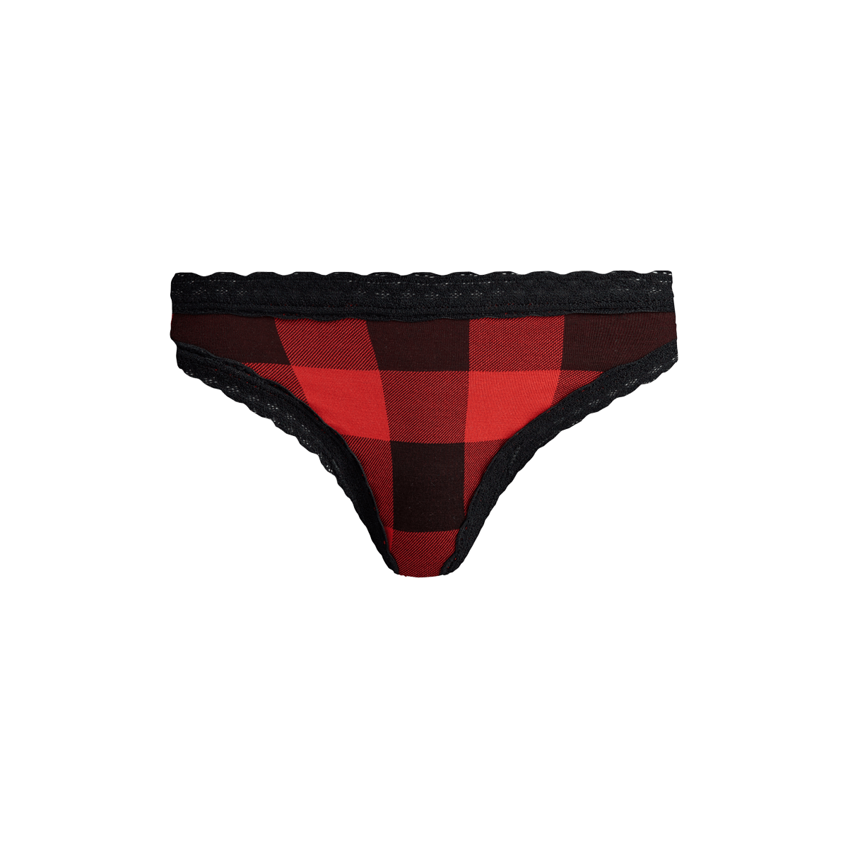 UltraModal™ Lace Thong | Buffalo Check