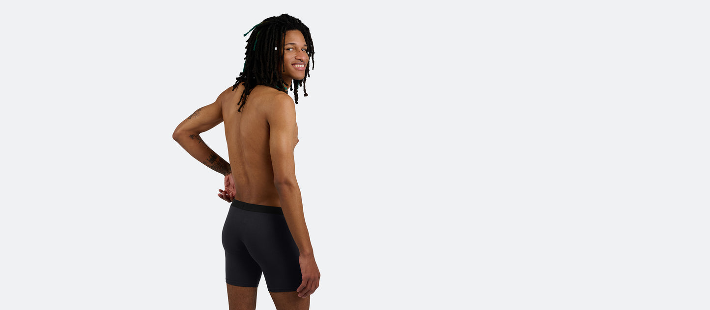 UltraModal™ Core Ball Caddy™ Boxer Brief w/ Fly 10-Pack | Black