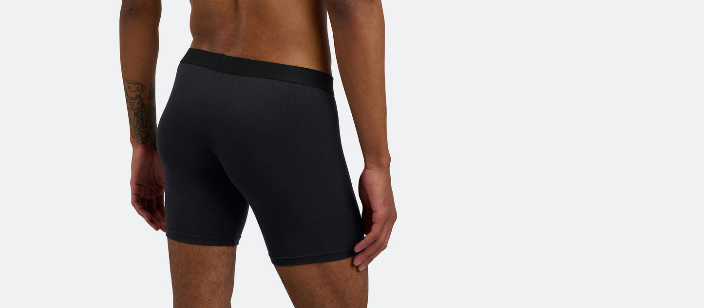 UltraModal™ Core Ball Caddy™ Boxer Brief w/ Fly 10-Pack | Black