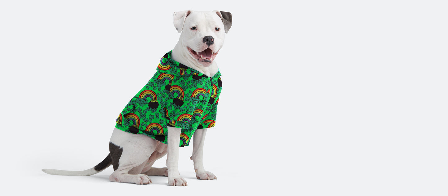 UltraModal™ Dog Hoodie | End of the Rainbow