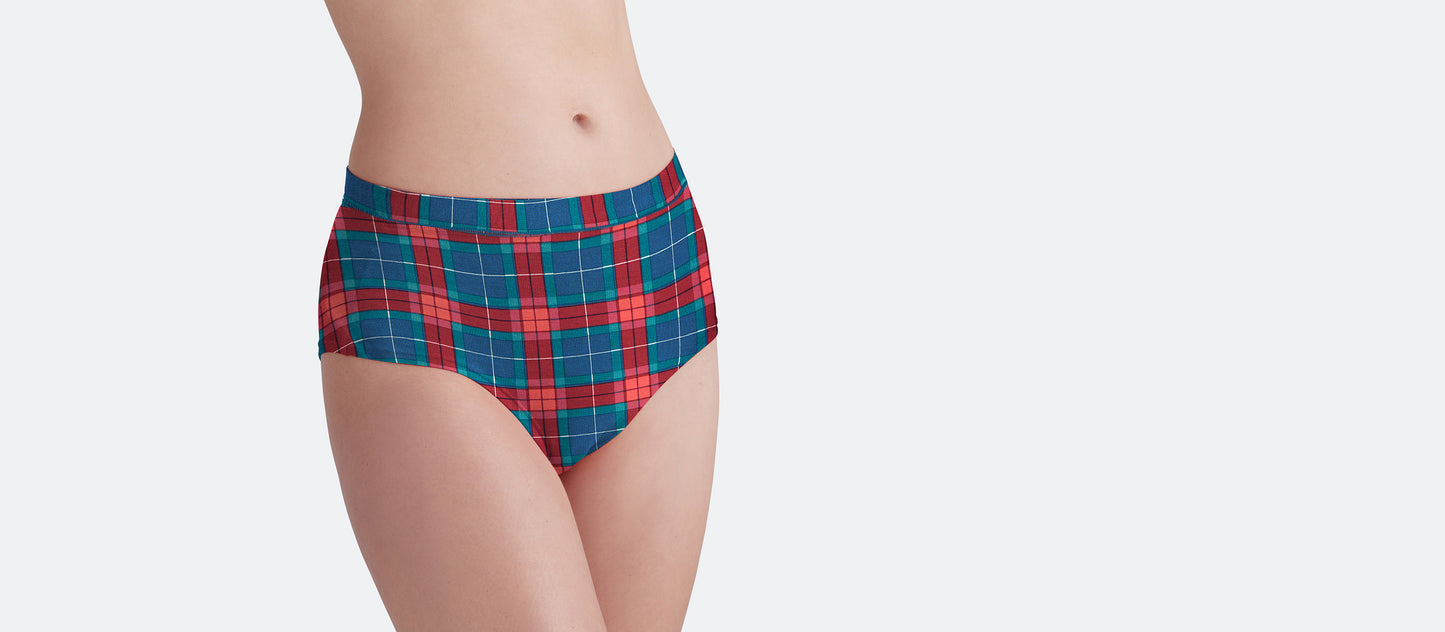 UltraModal™ FeelFree High-Waisted Cheeky | Very Merry Plaid