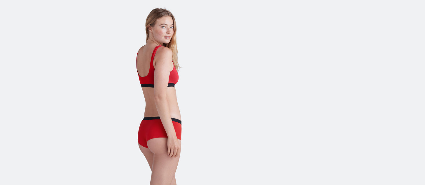 UltraModal™ Core Scoop Bralette | Candy Apple