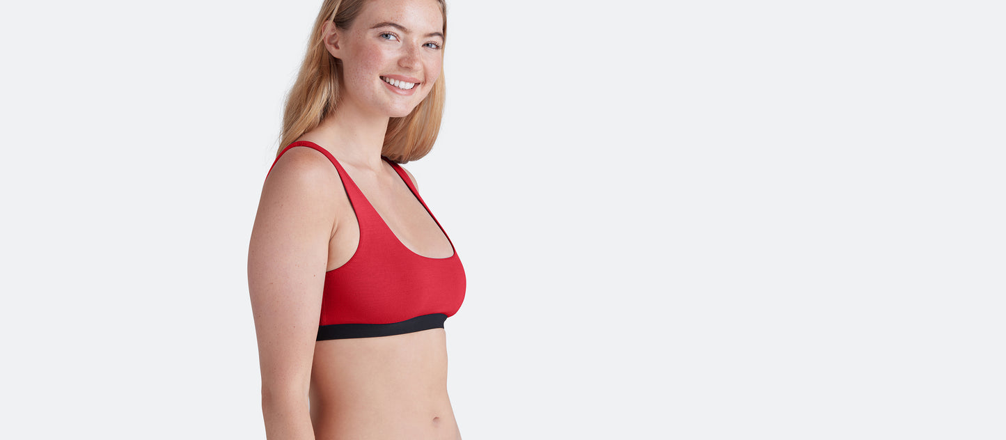 UltraModal™ Core Scoop Bralette | Candy Apple