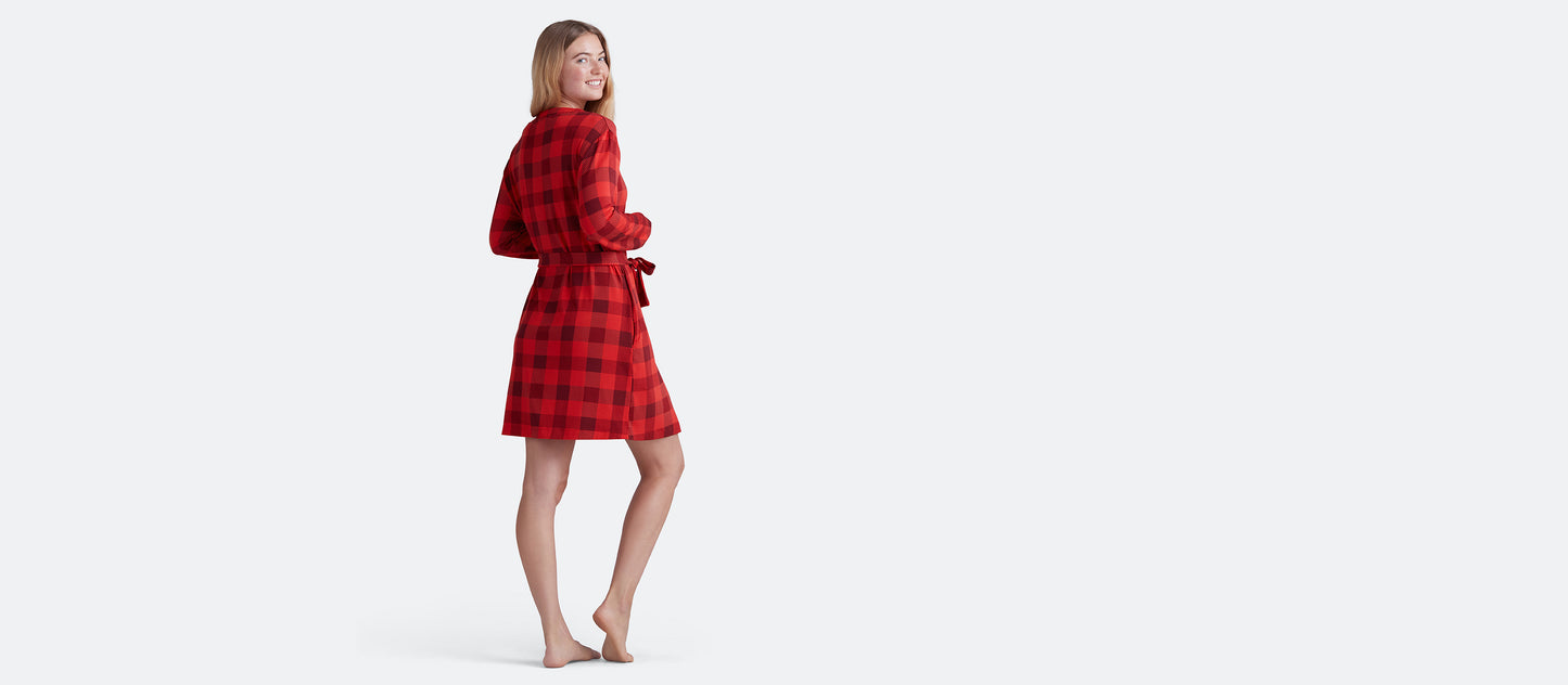 UltraModal™ Robe | Crimson Plaid