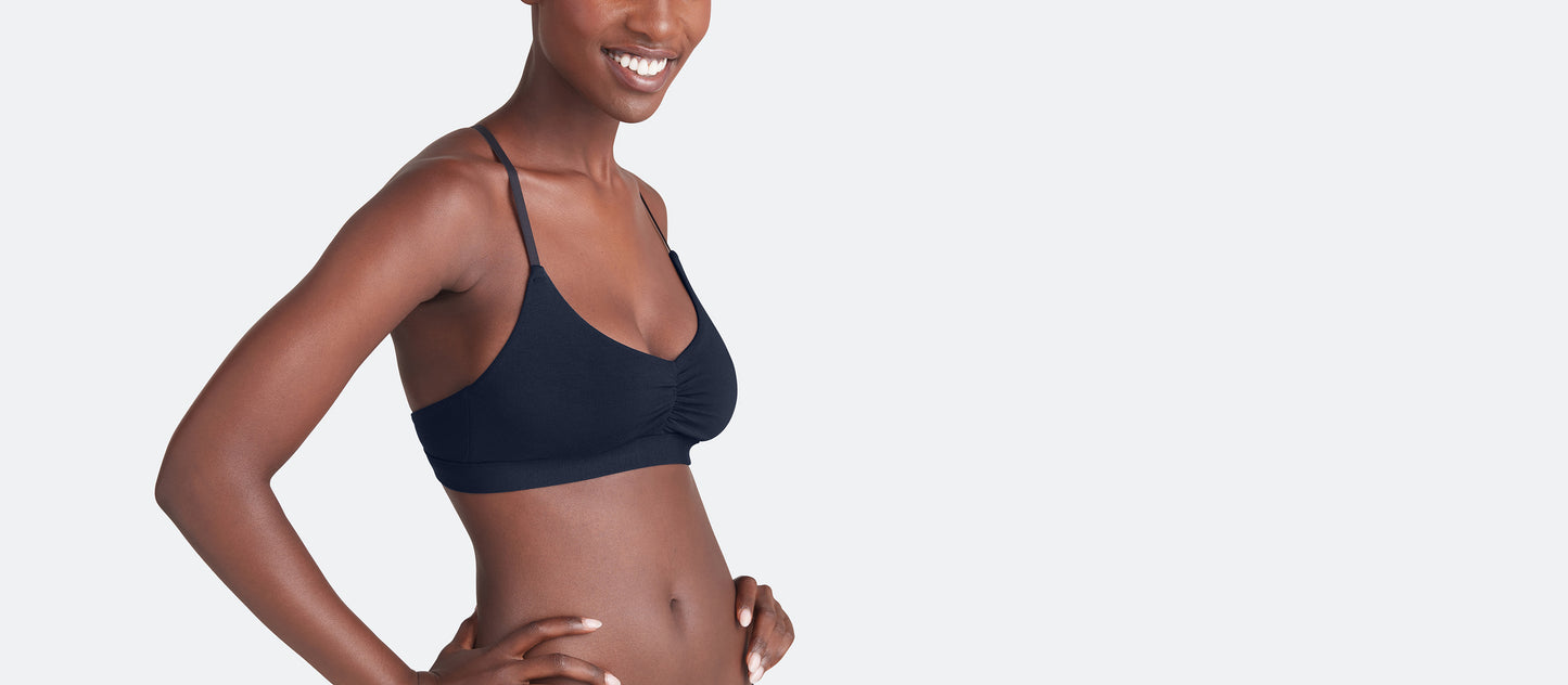 UltraModal™ FeelFree Ruched Bralette | Dark Sapphire