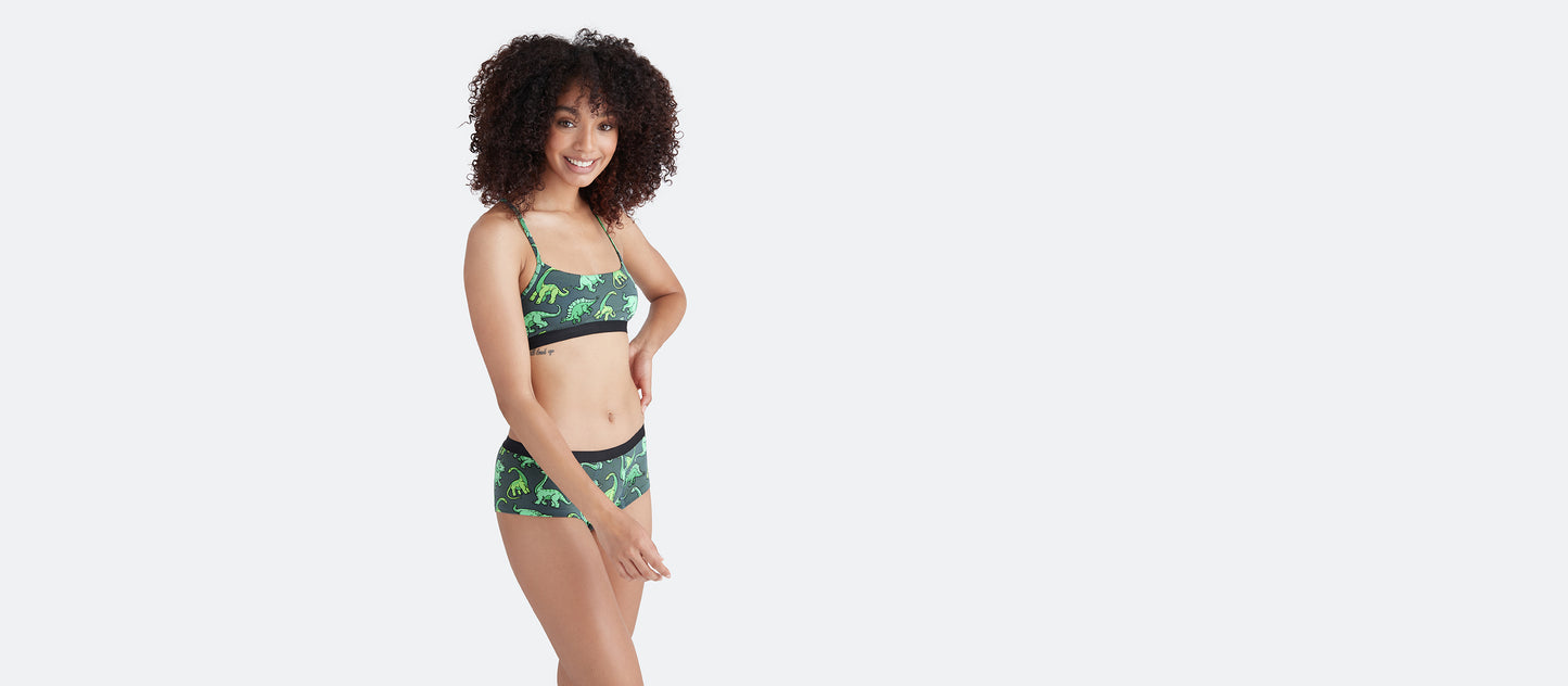 UltraModal™ Core T-Back Bralette | Dinos