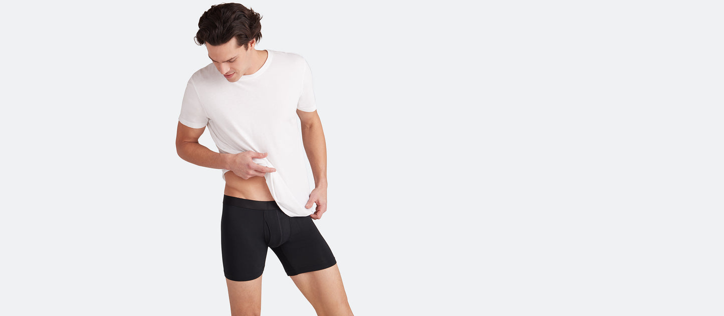 UltraModal™ Core Boxer Brief w/ Fly 10-Pack | Black