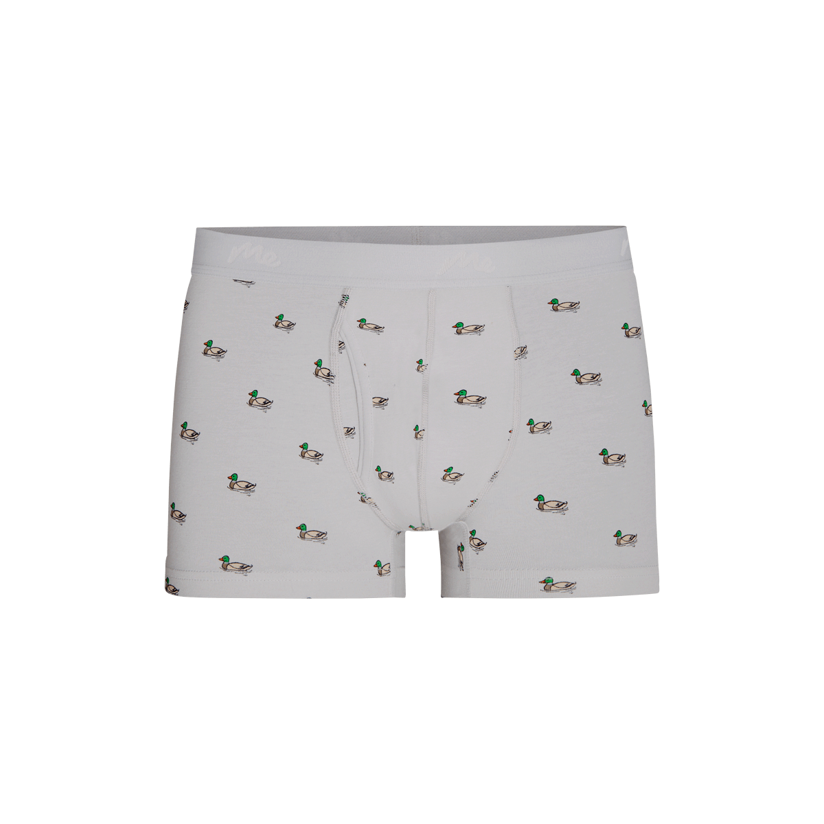 Stretch Cotton Trunk w/ Fly | Ducks